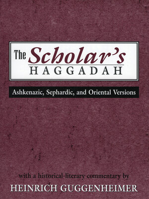 cover image of The Scholar's Haggadah